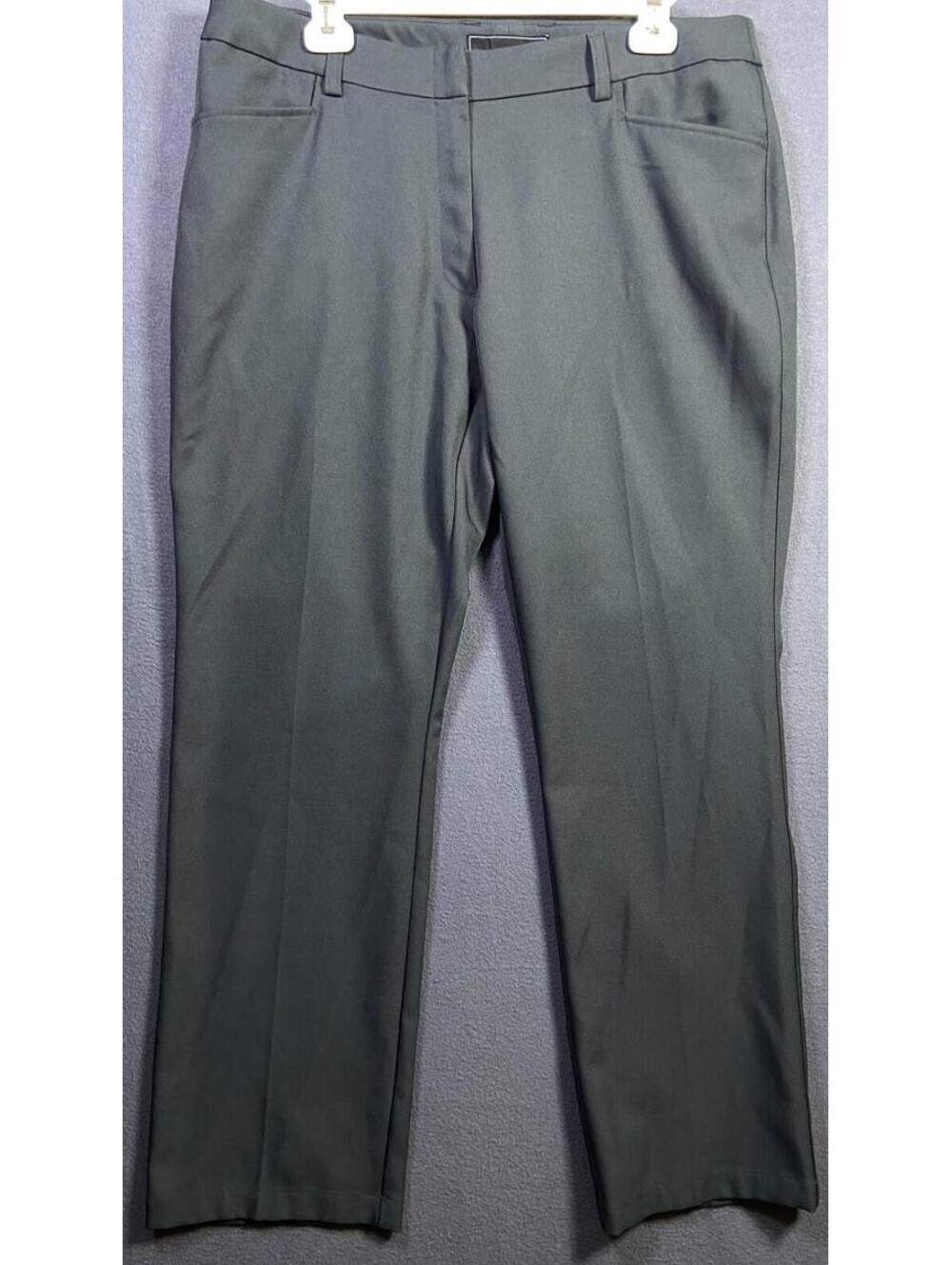 Oobe Men’s Dress Pants Gray Straight Leg Flat Fr. Chic Fil A Uniform 14X31 36x31